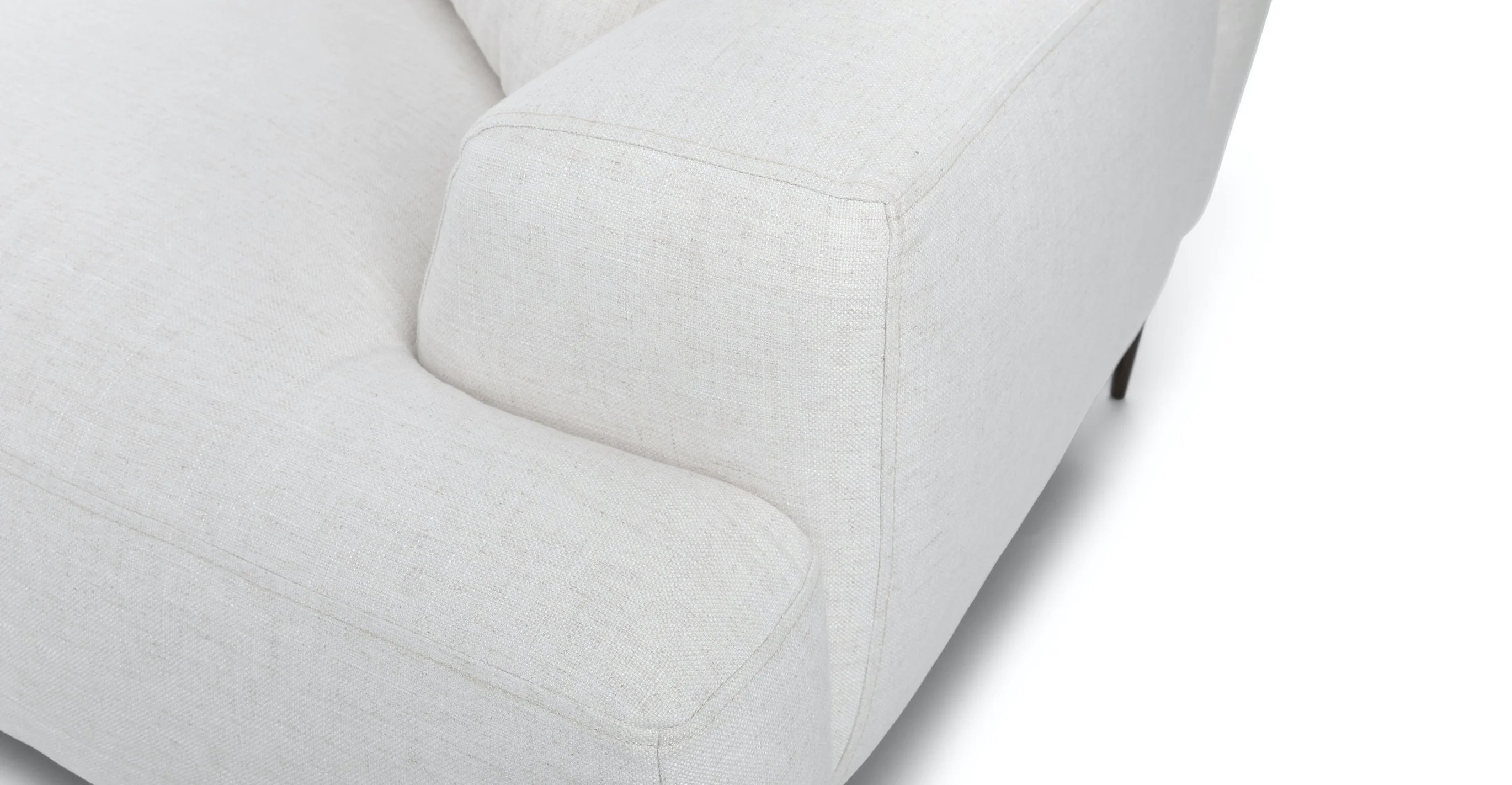 Abisko Quartz White Sofa - Image 7