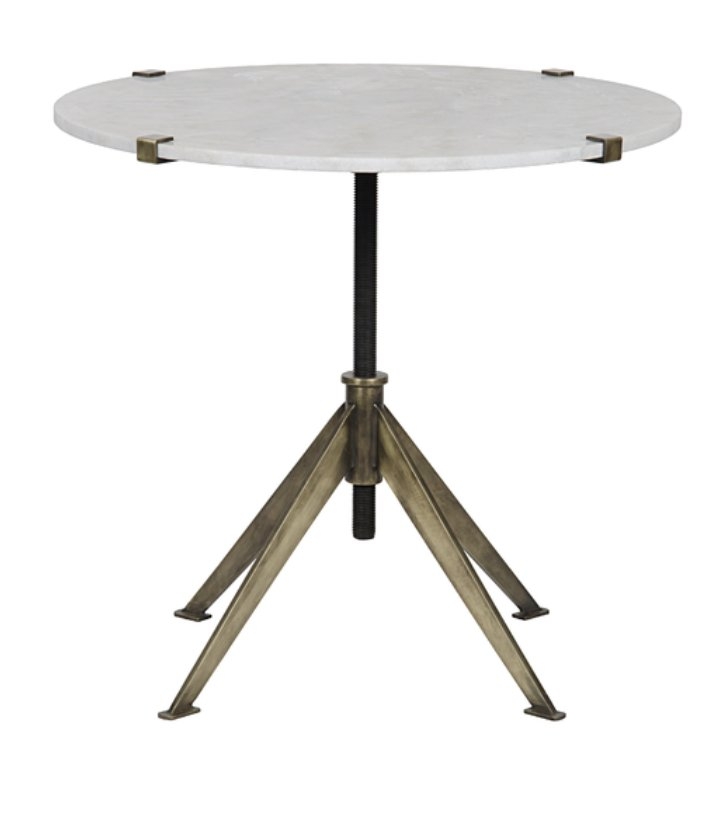 PIAF ACCENT TABLE, WHITE - Image 0