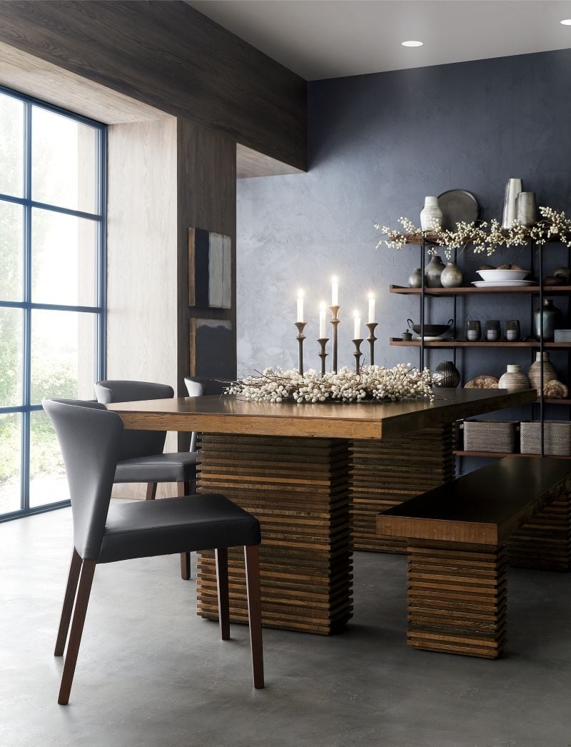 Curran Black Dining Chair - Image 2