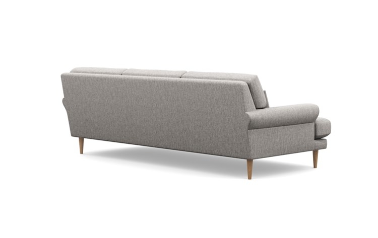 Maxwell Sofa with Earth Fabric and Natural Oak legs - Image 3