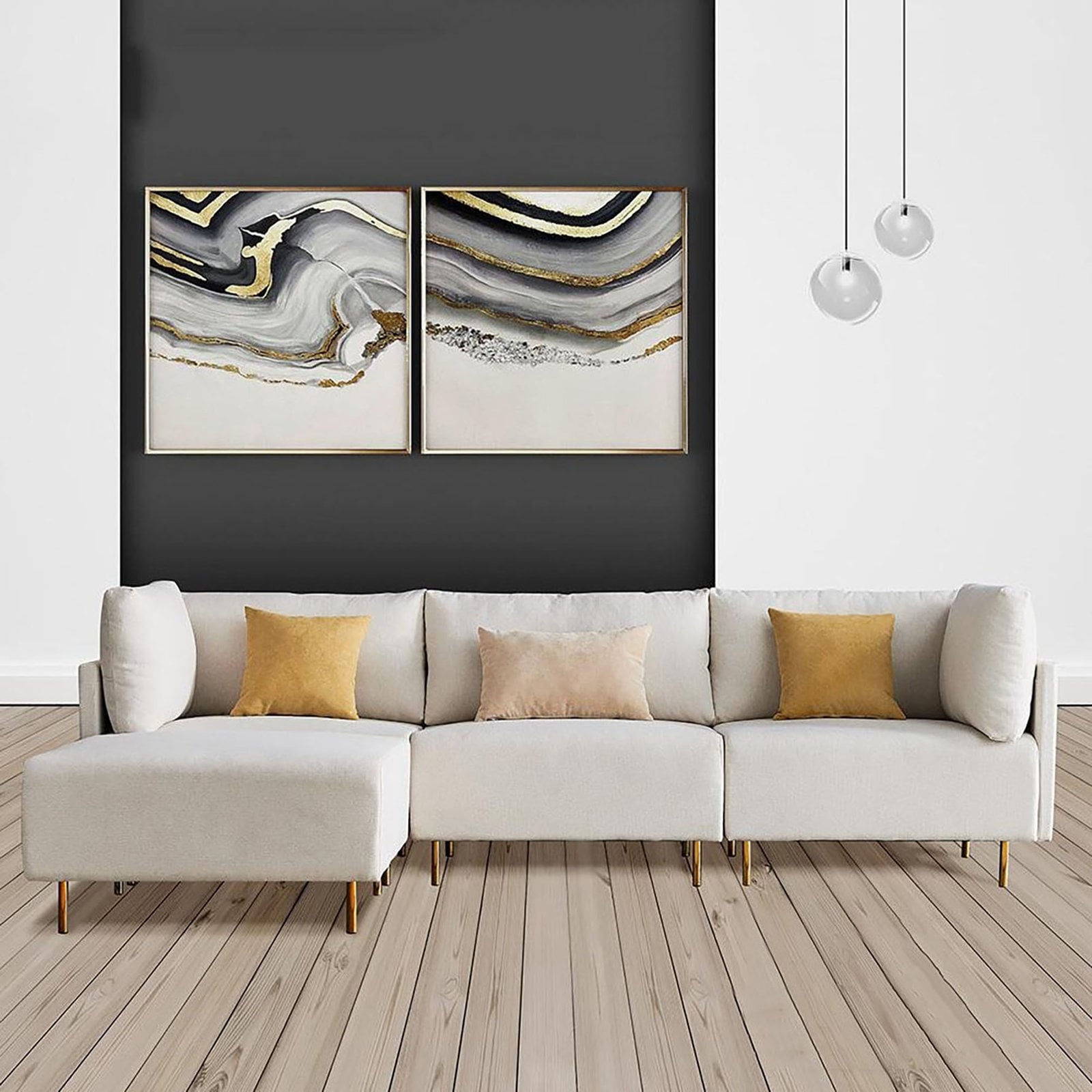 Comfortable L-Shape Sectional Sofa - Image 0