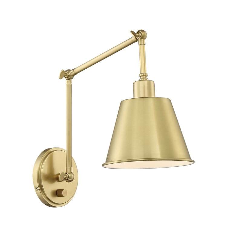 Gold Moser 1 - Light Swing Arm Lamp - Image 1