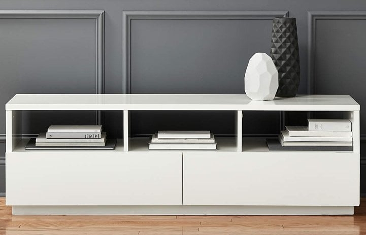 CHILL WHITE MEDIA CONSOLE - Image 0