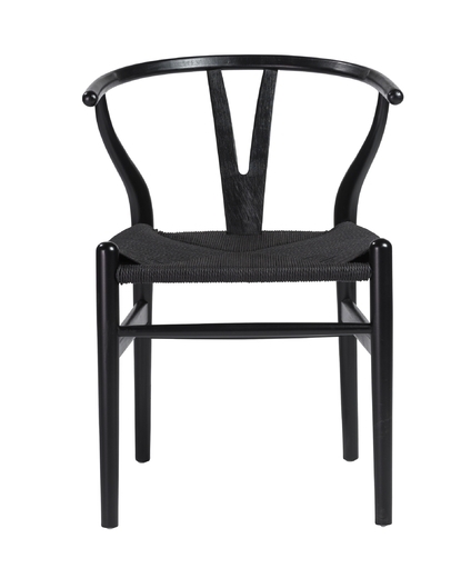 SIGNE DINING CHAIR, BLACK (SET OF 2) - Image 0