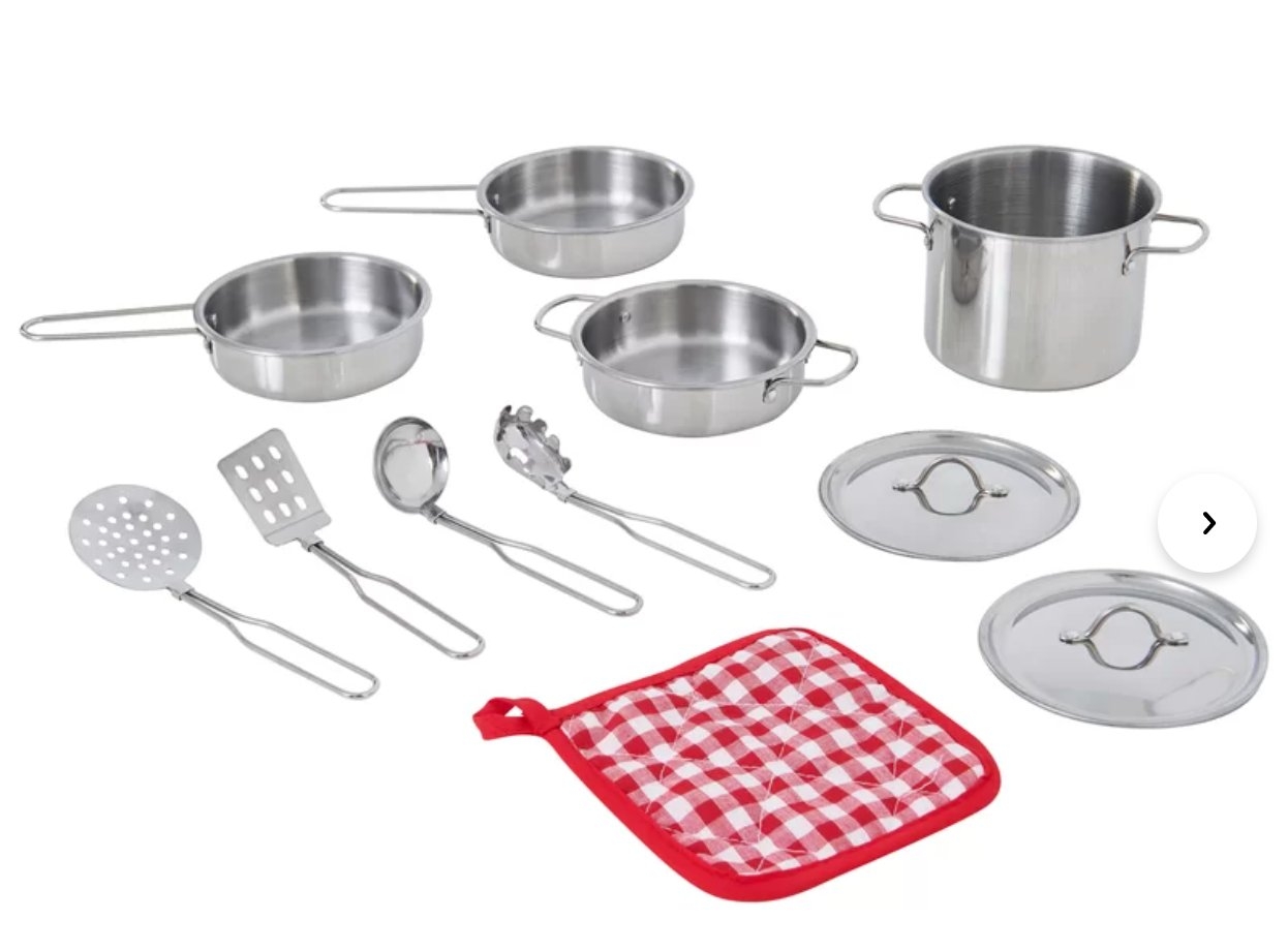 Little Chef Frankfurt Cooking Accessory Pot and Pan Set - Image 0
