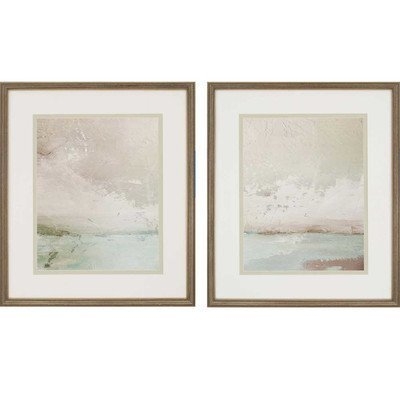 'Eastern Shore' 2 Piece Framed Painting Print Set - Image 1