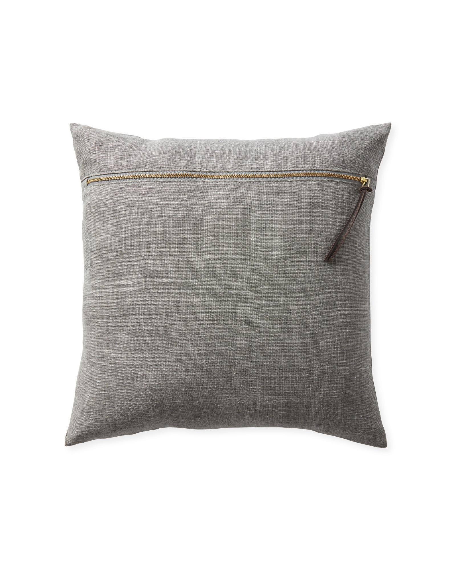 Kentfield 20" SQ Pillow Cover - Smoke - Insert sold separately - Image 1