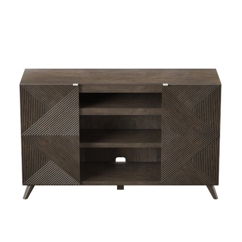 White Halvorsen TV Stand for TVs up to 65" - Image 1