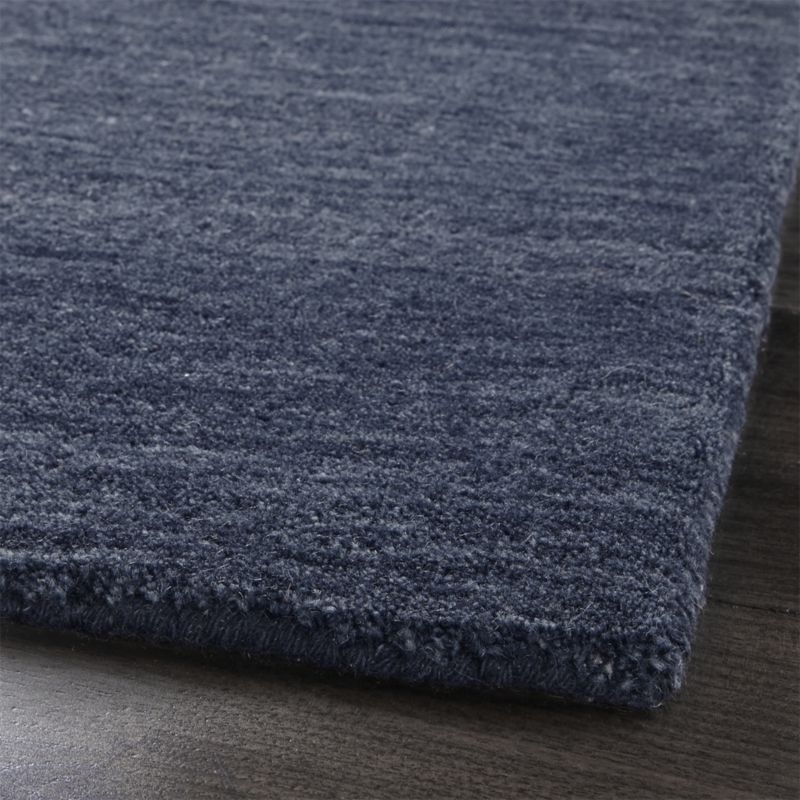 Baxter Indigo Blue Wool 10'x14' Rug - Image 4