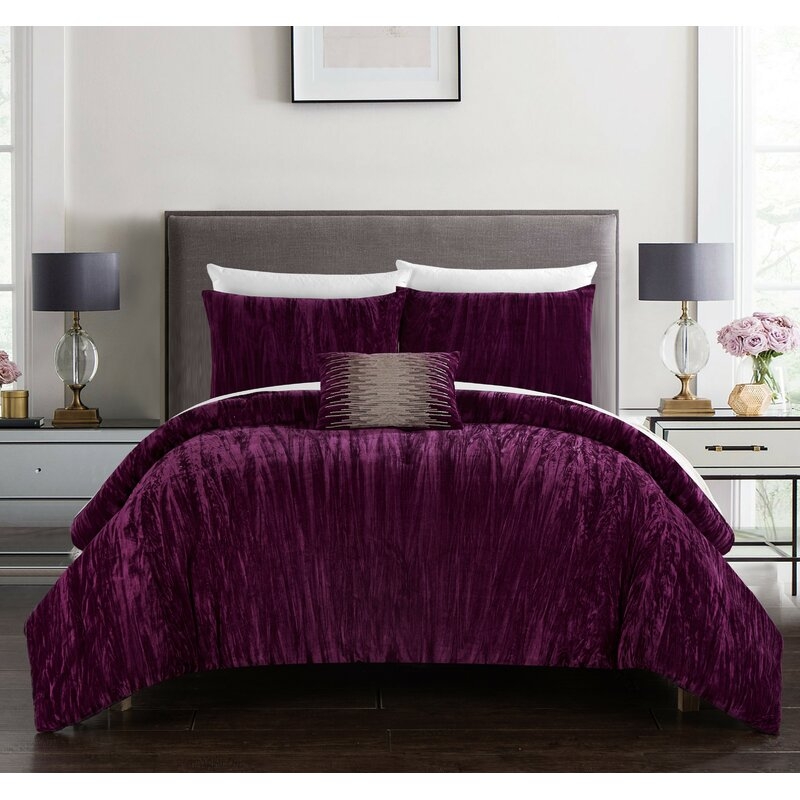 King Plum Dotson Comforter Set - Image 2