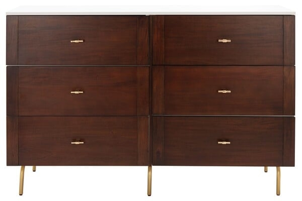Genevieve 6 Drawer Dresser - Image 0