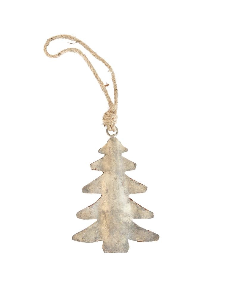 RUSTIC HOLIDAY TREE ORNAMENT - Image 0