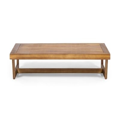 Wooden Coffee Table - Image 1