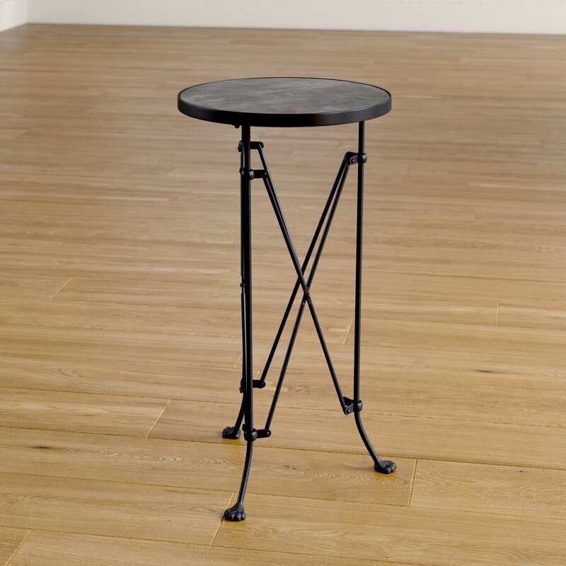 Abequas Metal End Table - Image 1