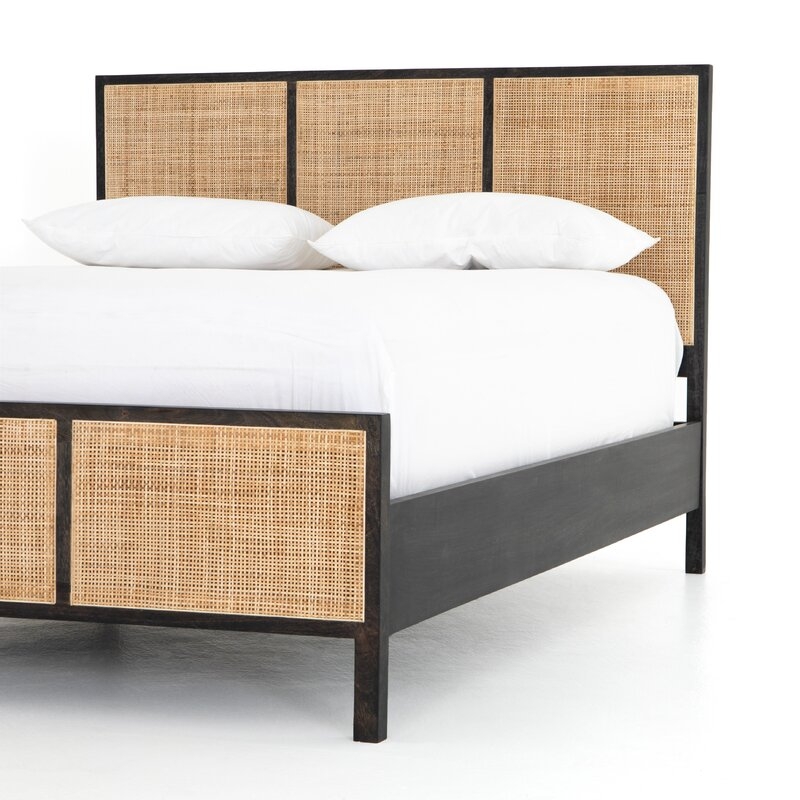 Four Hands Prescott Queen Solid Wood Low Profile Platform Bed - Image 2