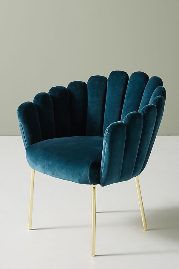Feather Collection Dining Chair - Marine - Image 1