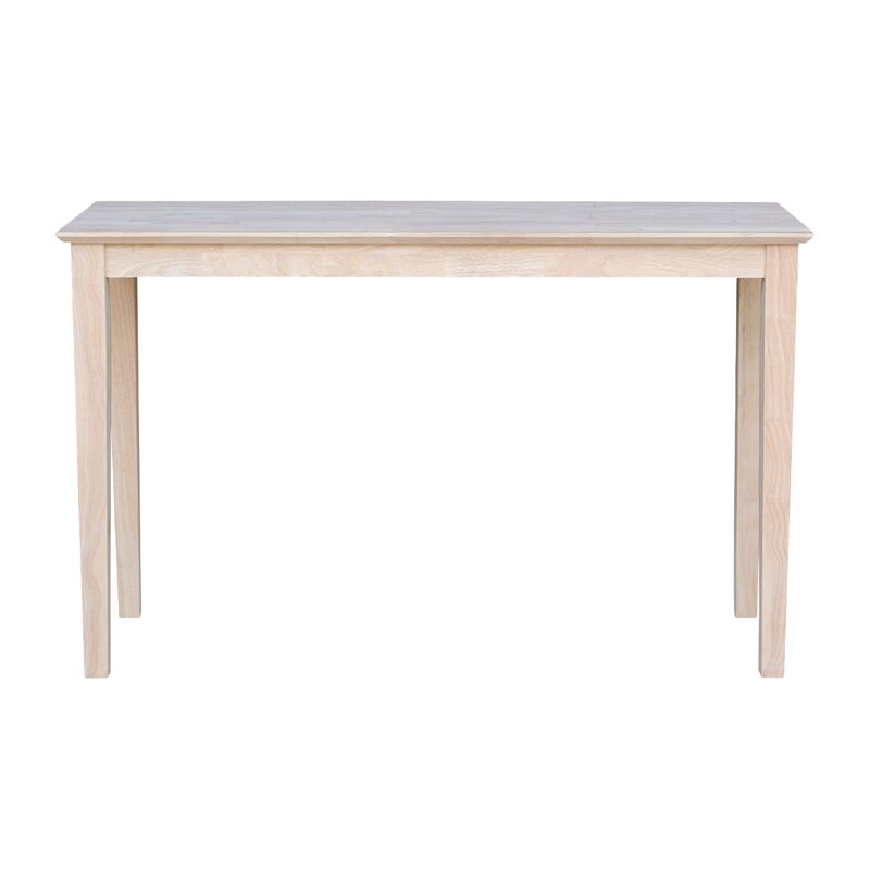 30" H x 60" W x 16" D Unfinished Kaiser Console Table - Image 2