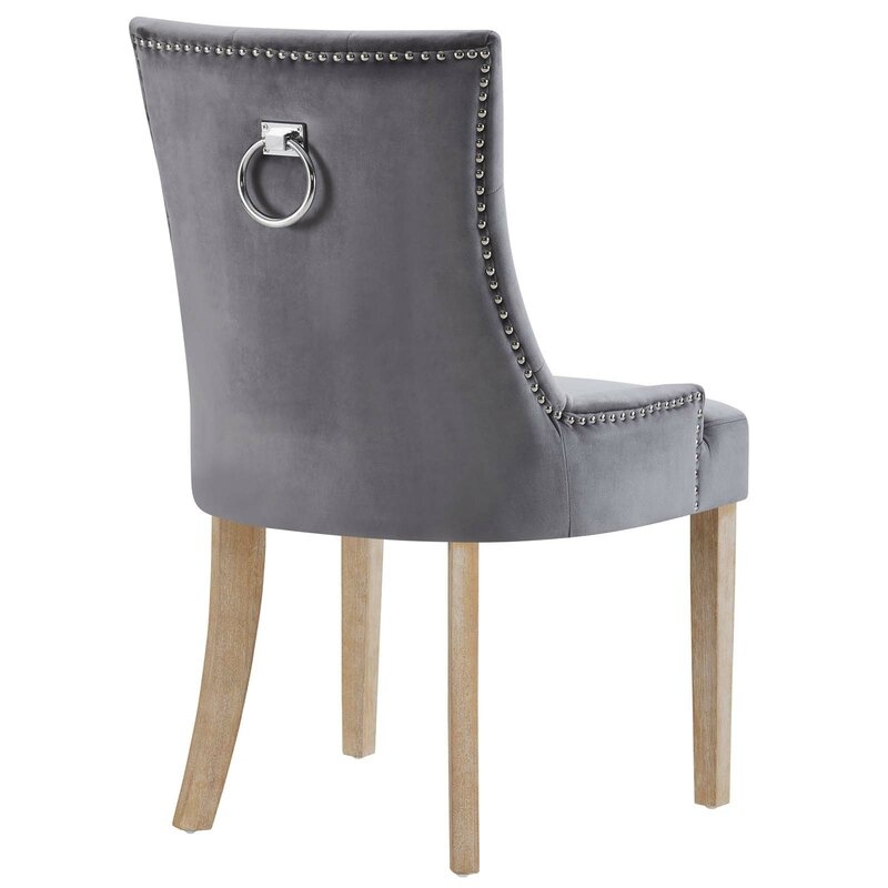 Lenoir Velvet Upholstered Dining Chair - Image 2