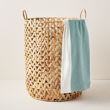 Open Weave ZigZag Baskets, small - Image 1