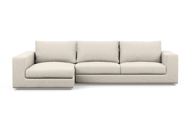 WALTERS Sectional Sofa with Left Chaise- Wheat - Image 0