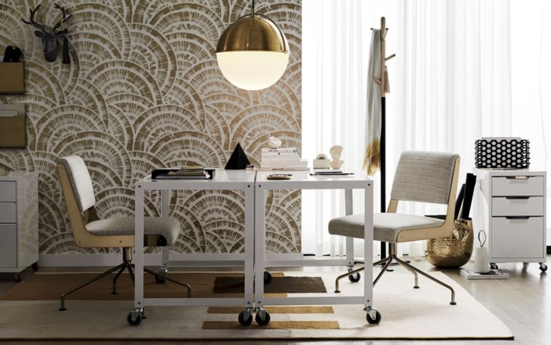 Rue Cambon Office Chair, Touche Cream - Image 5