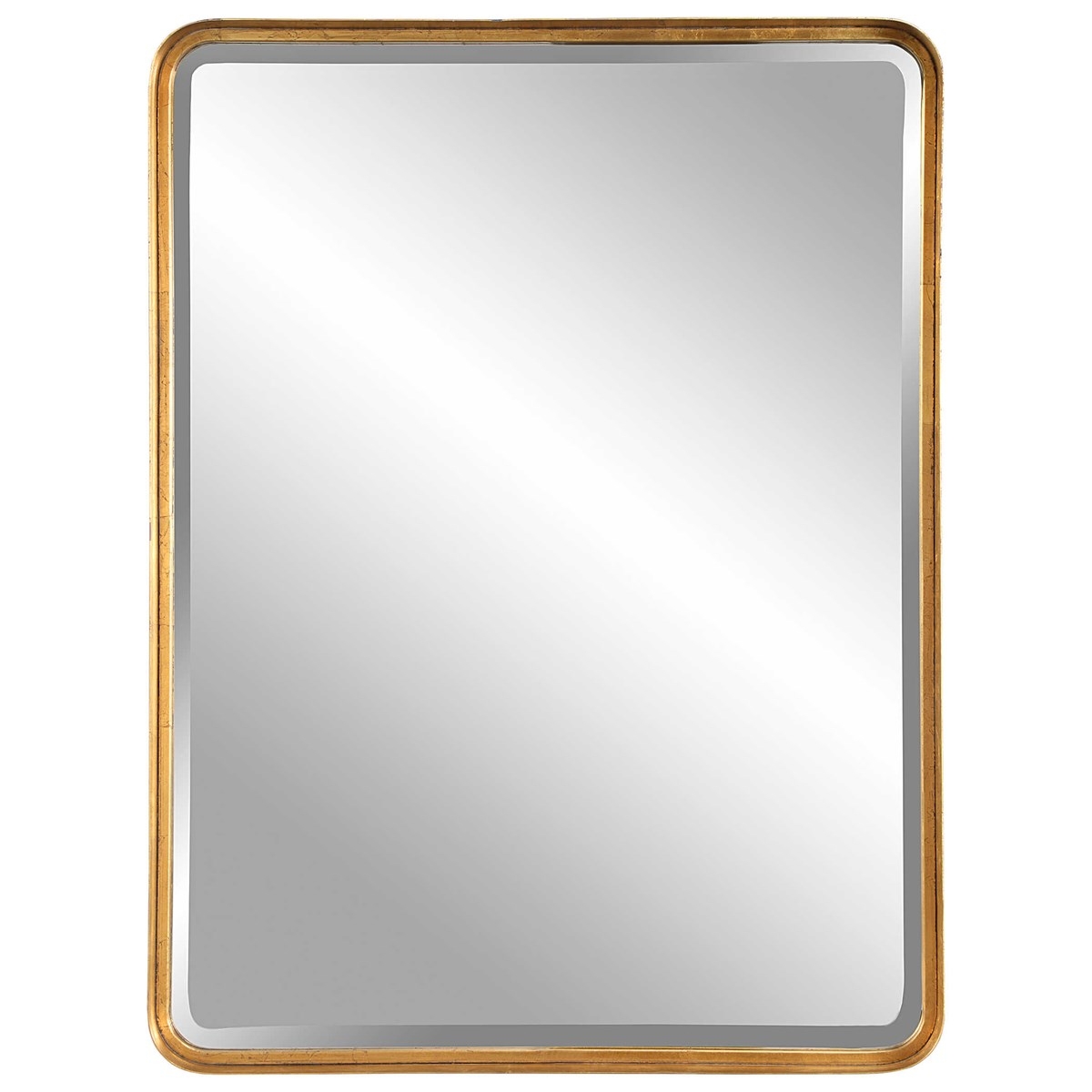 Crofton Mirror, Gold, Large - Image 0