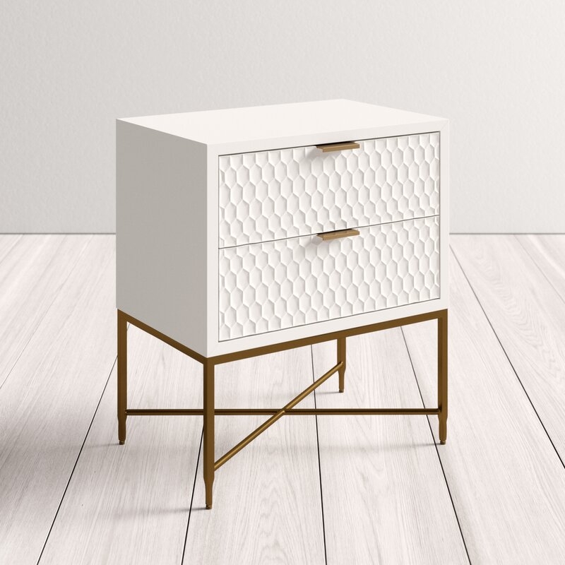 Capra Solid + Manufactured Wood Nightstand - Image 0