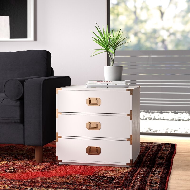 Lucius 1 Drawer End Table - Image 1
