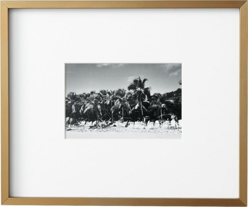 Gallery Brass Frame with White Mat 16x20 - Image 4