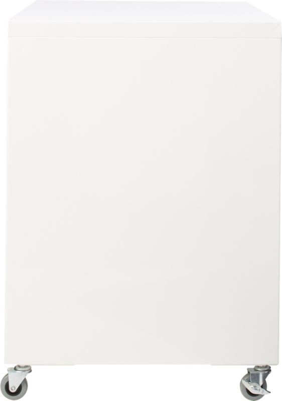 TPS White 2-Door Wide Cabinet - Image 4