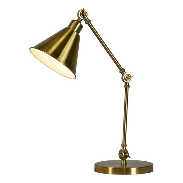 Aldora 31'' Gold Desk Lamp - Image 0