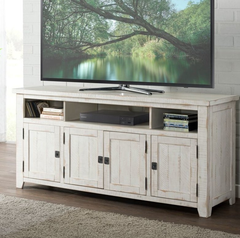Worden TV Stand for TVs up to 70" - White - Image 0