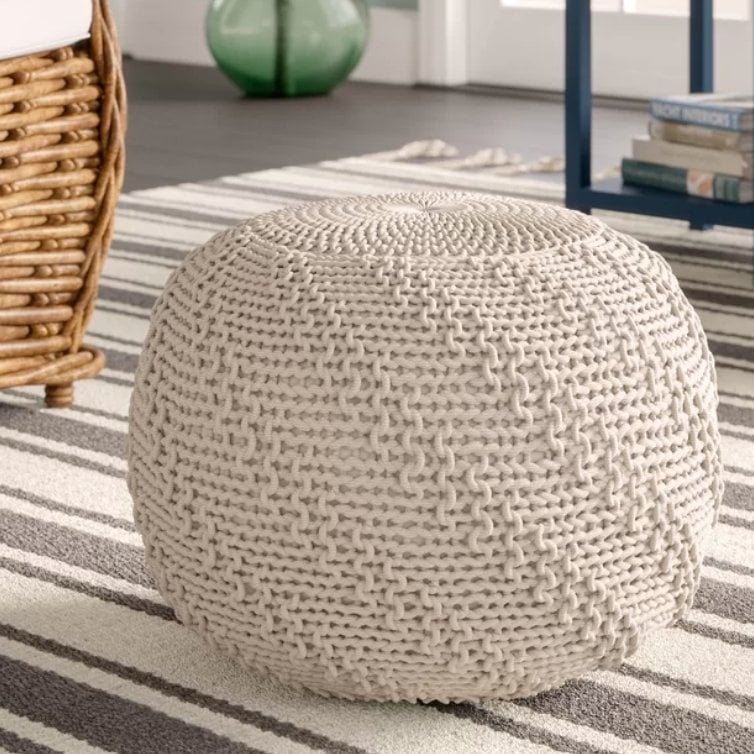 Knitted Pouf - Image 0