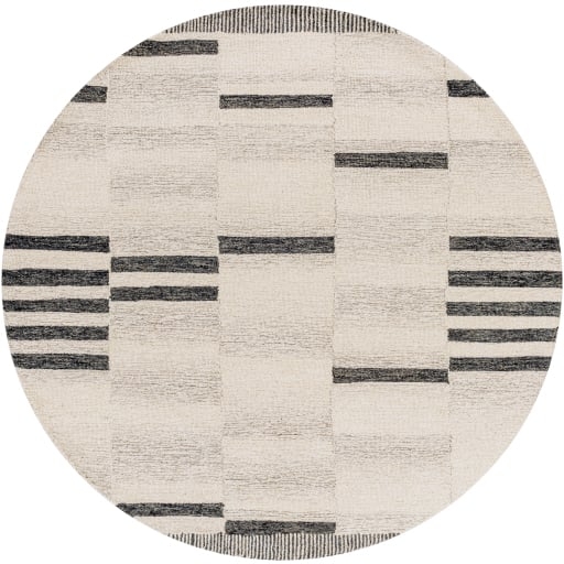 Granada Beige Indoor 8' x 8' Handmade Rug - Image 0
