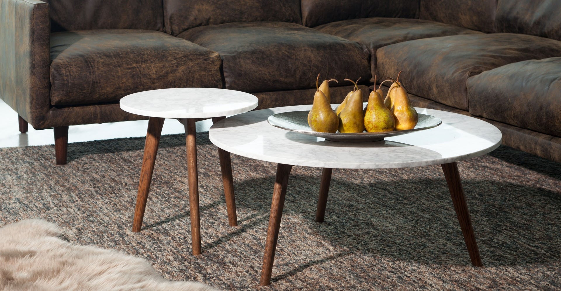 Mara Walnut Side Table - Image 2