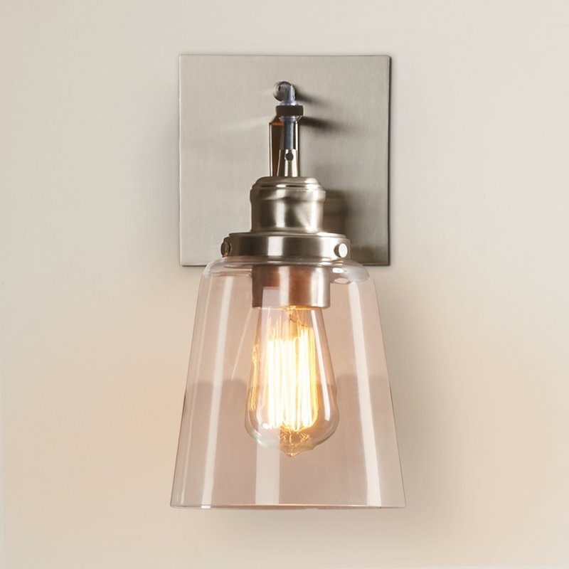 Suspenders® 1-Light Armed Sconce - Image 1