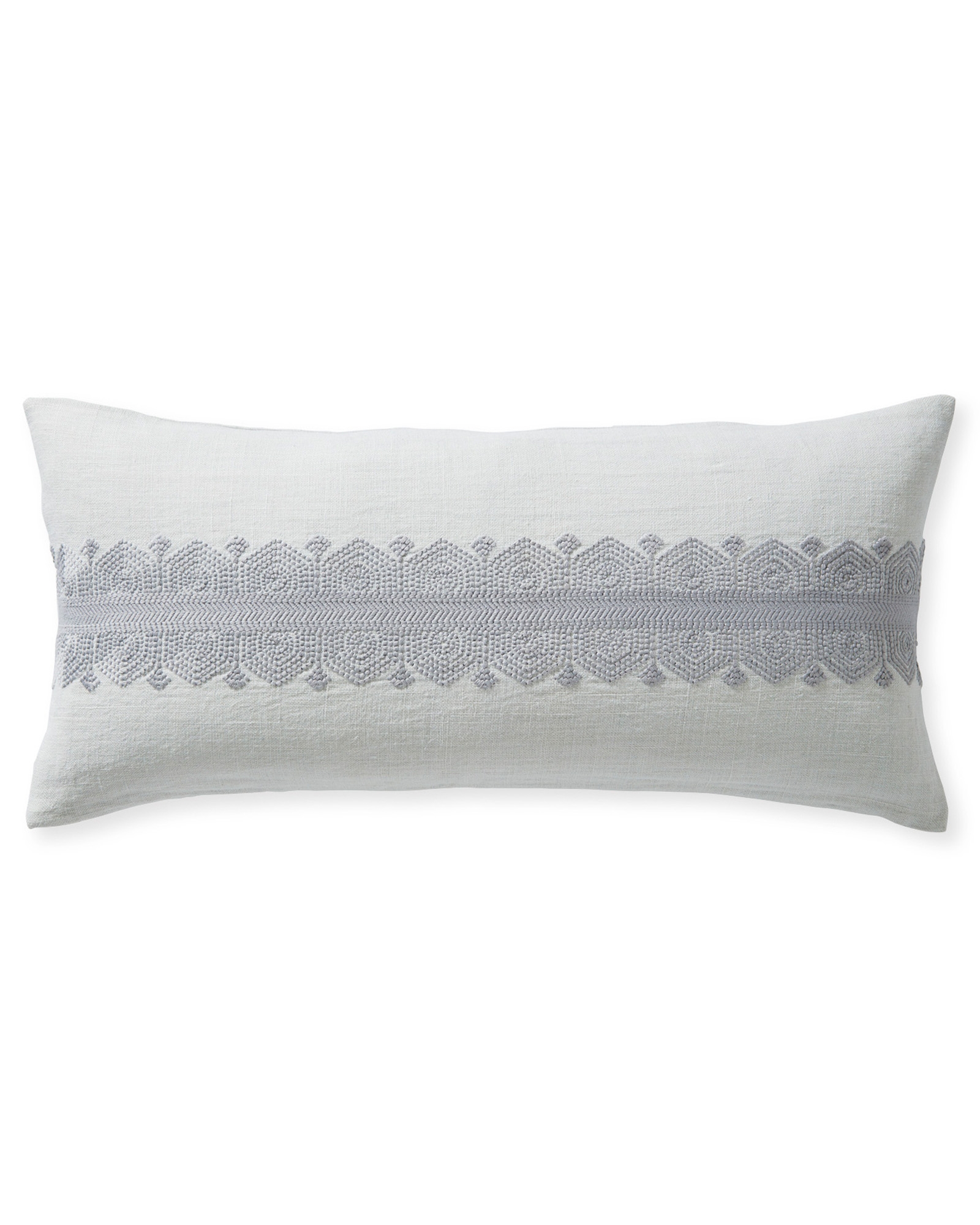 Olympia 14" x 30" Pillow Cover - Fog - Insert sold separately - Image 0