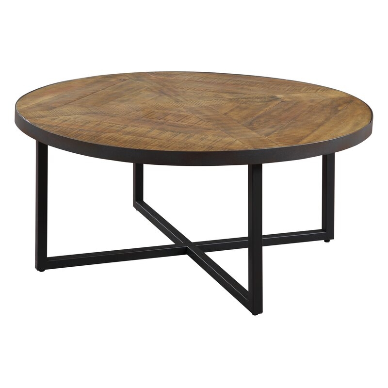Dillwyn Cross Legs Coffee Table - Image 0