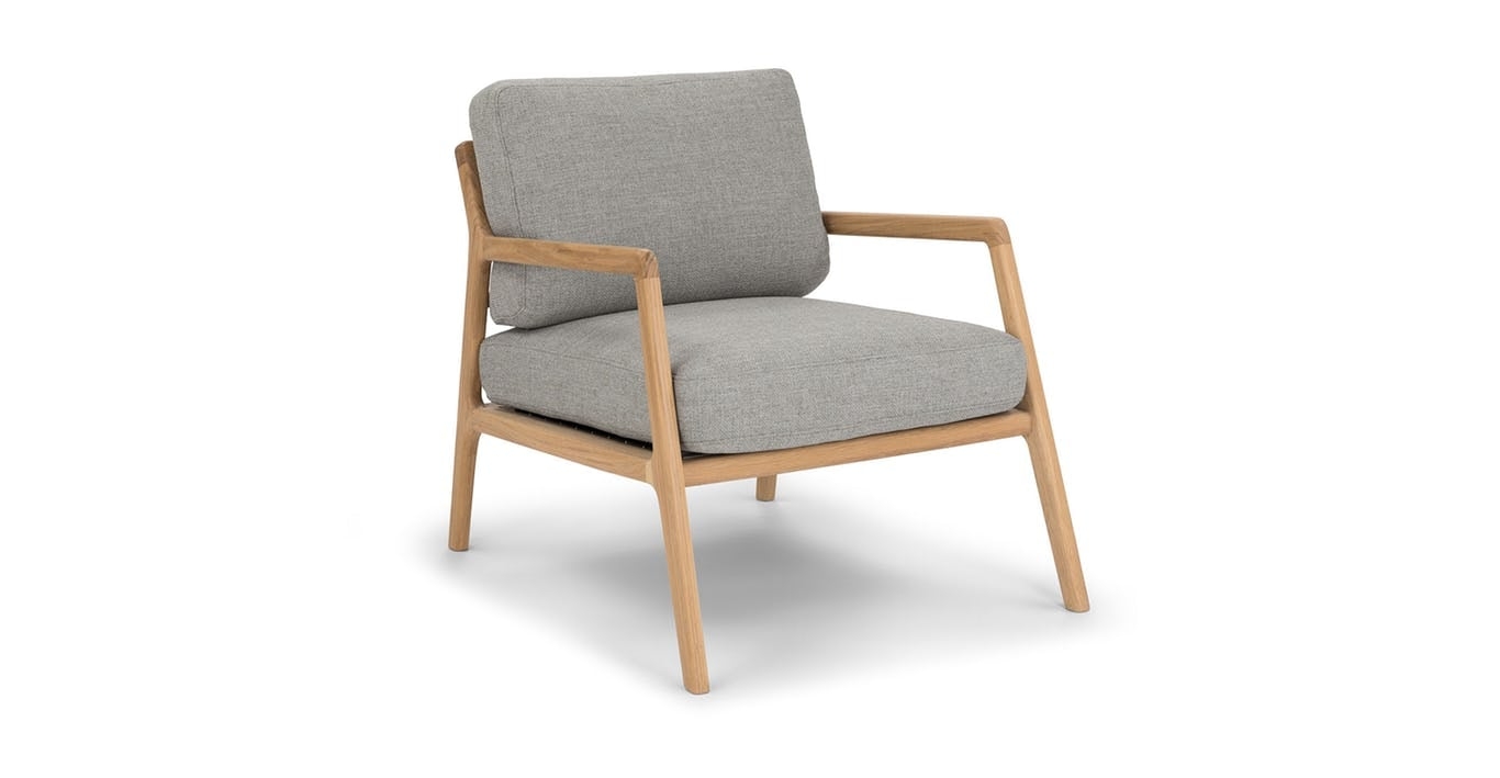 Denman Vapor Gray Chair - Image 0