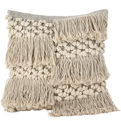 Hartwell Moroccan Cotton Throw Pillow - Image 0