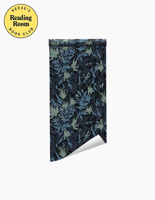 Floral Leaves Peel & Stick Wallpaper - 2' x 10' - Image 0