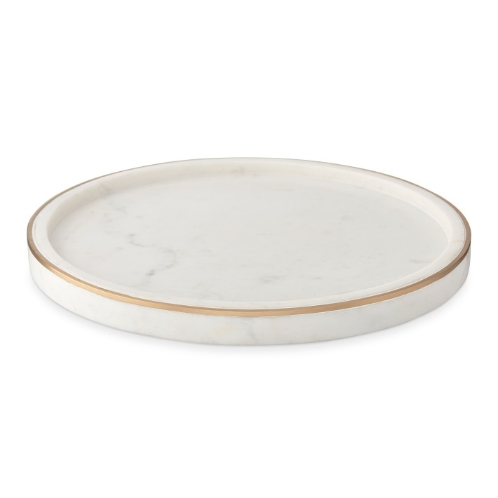 Marble and Brass Vanity Tray - Image 0