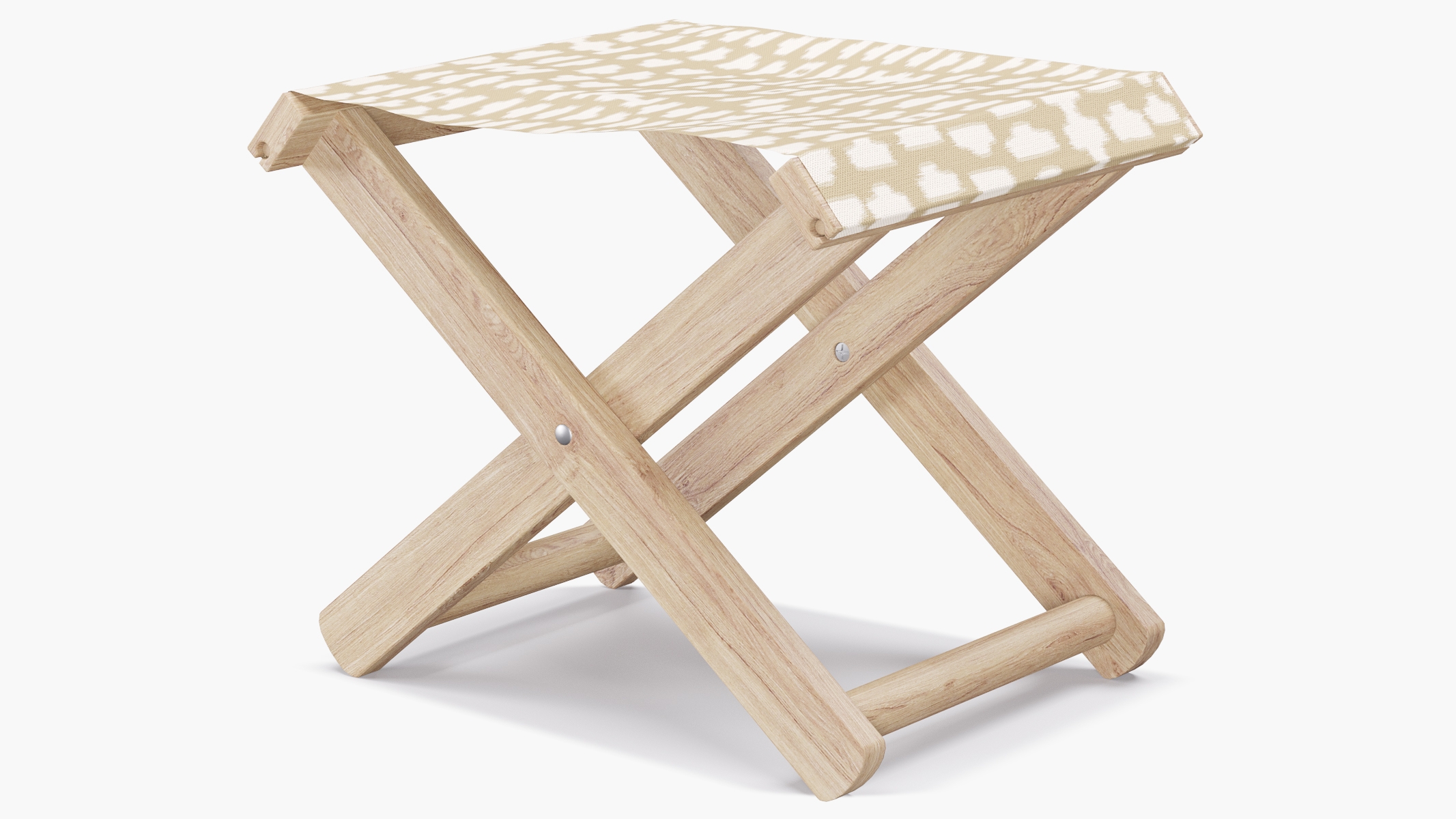 Cabana Stool, Sand Odalisque - Image 1