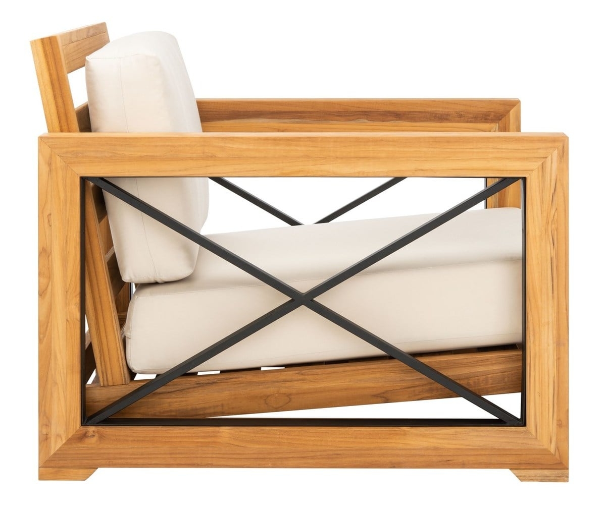 Curacao Outdoor Teak Club Chair - Image 4