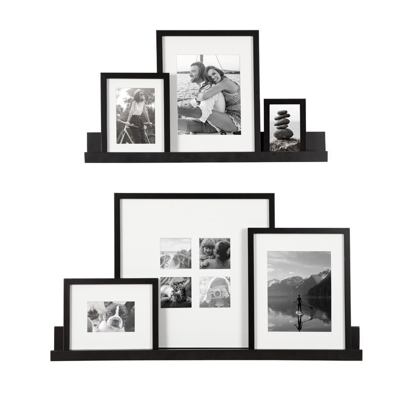 8 Piece Jakauri Gallery Wall Picture Frames Set,   Black - Image 2