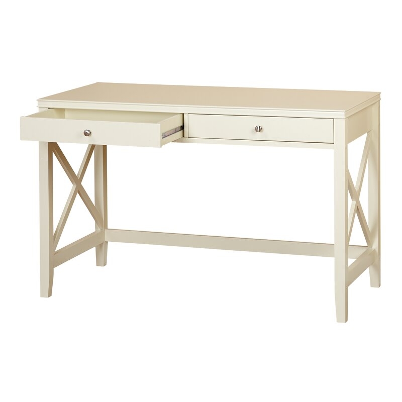 Antique White Thomaston Wood Desk - Image 2