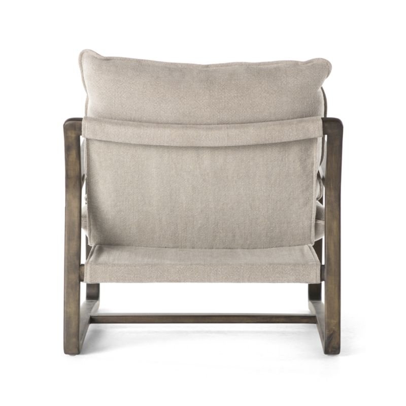 Polly Ivory Accent Chair - Image 6