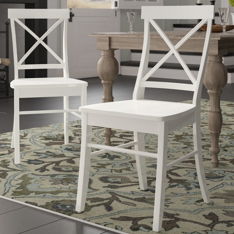 Melbourne Shores Solid Wood Dining Chair - Image 1