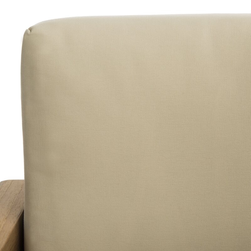 O'Kean Teak Patio Sofa with Cushions - Image 5