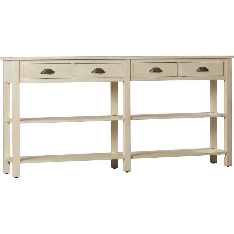 Zampa 72" Solid Wood Console Table - Image 0